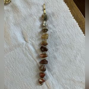 Vintage polished Rare earth stone bracelet Southwest style